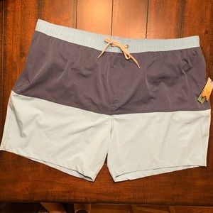 Ocean and Coast Swim Trunk Blue  XXL